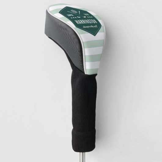 Persoonlijke Golf Clubs Logo Golfheadcover (Schuin)