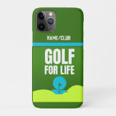 Persoonlijke "Golf for Life" iPhone Case (Achterkant)
