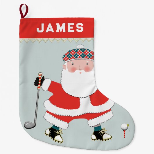 Persoonlijke Golf Grote Kerstensok Kerstsok (Voorkant)