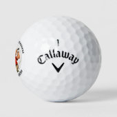 Persoonlijke Golf Hacker Callaway Golfballen (Logo)