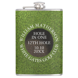 Persoonlijke Golf Hole in One Award Heupfles