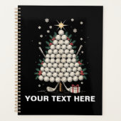 Persoonlijke Golf Kerstboom Uitrusting Familie Planner (Voorkant)