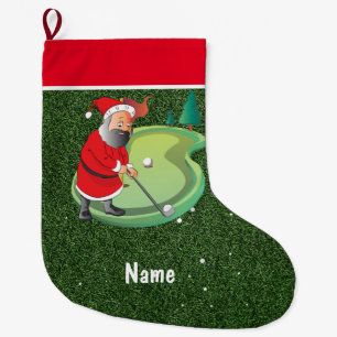 Persoonlijke Golf-kerstcadeautjes met kerstcadeaus Grote Kerstsok