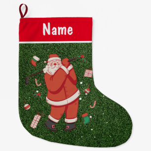 Persoonlijke Golf-kerstcadeautjes met kerstcadeaus Grote Kerstsok