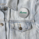 Persoonlijke Golf Knop Ronde Button 5,7 Cm (In situ)
