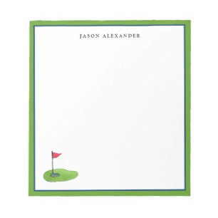 Persoonlijke Golf  Notitieblok