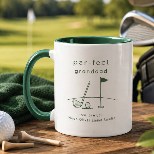 Persoonlijke Golf Opa Mok Aangepast Cadeau
