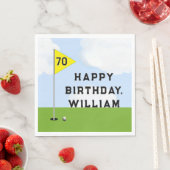 Persoonlijke Golf Party Servet (Insitu)