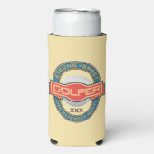 Persoonlijke Golf Seltzer Koelbox Seltzer Blikjeskoeler (Seltzer Voorkant)