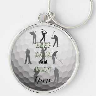 Persoonlijke Golf Th-Gift Idea-Sleutelhanger Sleutelhanger