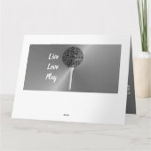 Persoonlijke golf thema 60e verjaardagskaart kaart (Achterkant)