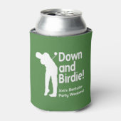 Persoonlijke golf thema blikje koeler (Blikje Voorkant)