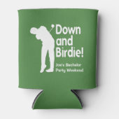 Persoonlijke golf thema blikje koeler (Voorkant)