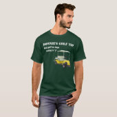 Persoonlijke Golf Tip Golfer Green T-Shirt (Voorkant volledig)