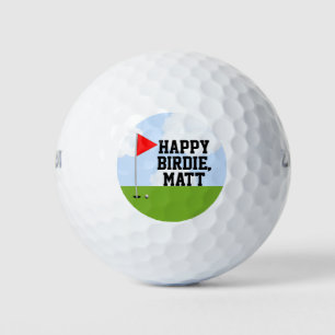 Persoonlijke golf verjaardag collectible golfballen