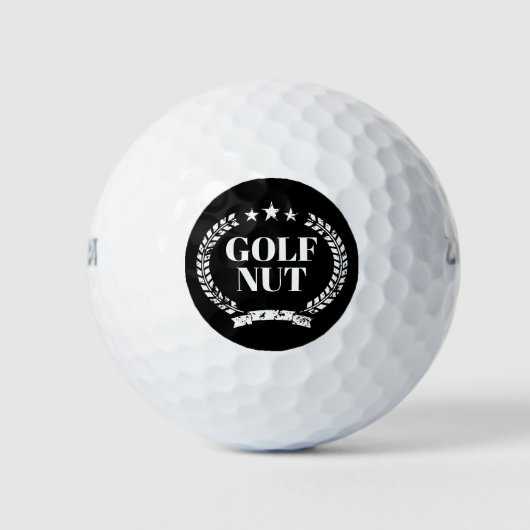 Persoonlijke golfbal voor goudfeest golfballen (Voorkant)