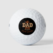 Persoonlijke Golfballen Beste Papa Ooit Golf Cadea (Voorkant)