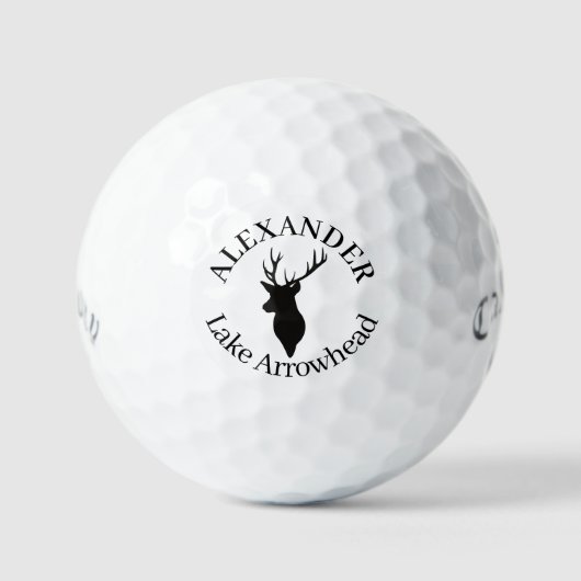 Persoonlijke Golfballen in het Arrowiad-meer (Voorkant)
