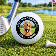 Persoonlijke golfballen met huisdierfoto
