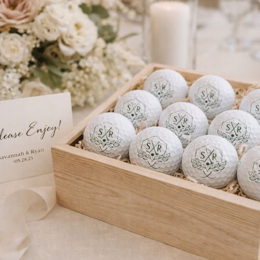 Persoonlijke golfballen met initialen