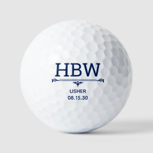 Persoonlijke golfballen voor de zaalwachten