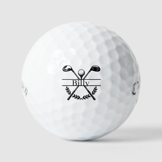 Persoonlijke Golfbalnaam Golfballen (Voorkant)