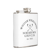 Persoonlijke Golfclub En Ledenaam Heupfles (Rechts)