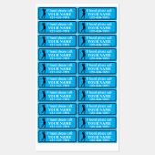 Persoonlijke Golfclub Labels (Vel)
