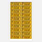 Persoonlijke Golfclub Labels (Vel)