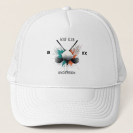 Persoonlijke Golfclubnaam Aangepaste Hoed 2026 Trucker Pet