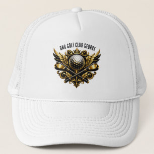 Persoonlijke Golfclubnaam Klassiek Trucker Pet