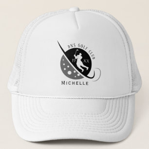 Persoonlijke Golfclubnaam Klassieke Truckerhoed Trucker Pet