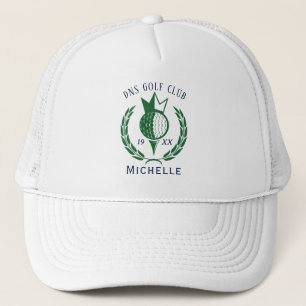 Persoonlijke Golfclubnaam Klassieke Truckerhoed Trucker Pet