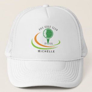 Persoonlijke Golfclubnaam Klassieke Truckerhoed Trucker Pet