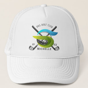 Persoonlijke Golfclubnaam Klassieke Truckerhoed Trucker Pet