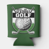 Persoonlijke Golfer Speler Pro Golf Country Club  Blikjeskoeler (Achterkant)