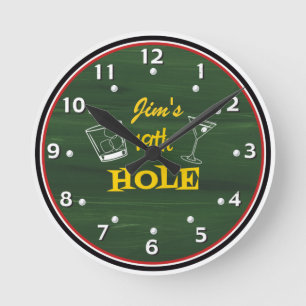 Persoonlijke Golfer's klok, 19e gat Ronde Klok