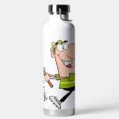 Persoonlijke Golfers Waterfles (Links)