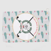 Persoonlijke Golfhanddoek (Horizontaal)