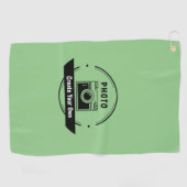 Persoonlijke Golfhanddoek – Aangepaste naam of fot (Horizontaal)