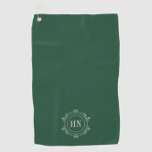 Persoonlijke Golfhanddoek met Initialen (Voorkant)