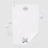 Persoonlijke Golfhanddoek Stijlvolle Naam Logo Ont (Insitu)