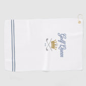 Persoonlijke Golfhanddoek voor Dames | Golfkoningi (Horizontaal)