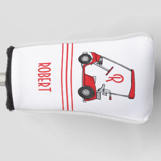 Persoonlijke Golfkar Monogram Naam Hoofddeksel Golfheadcover