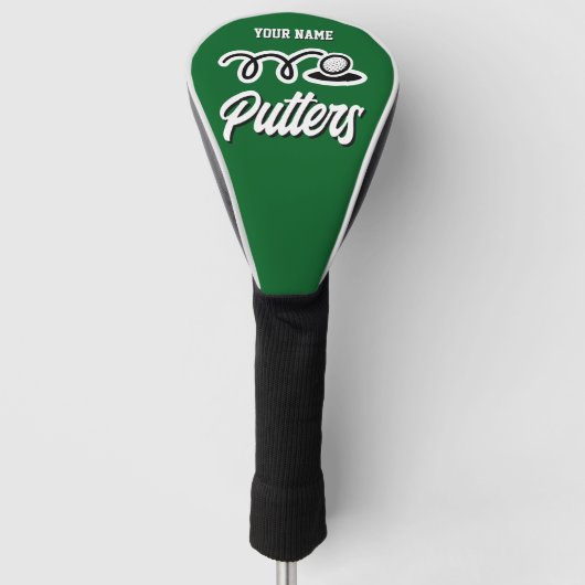 Persoonlijke golfteam-driver golfheadcover (Voorkant)