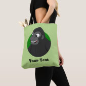 Persoonlijke Gorilla Cartoon Canvas tas (Dichtbij)