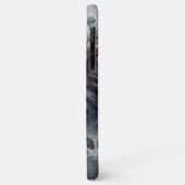 Persoonlijke Gotische Chic Roos Florale Victoriaan Case-Mate iPhone Case (Achterkant/links)