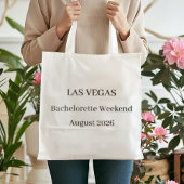 Persoonlijke Gouden Bruidsentourage Afscheidscerem Tote Bag
