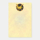Persoonlijke Gouden Dinosaurus Post-it® Notes (Voorkant)