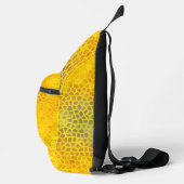 Persoonlijke Gouden Dinosaurus Sling Bag (Rechts)